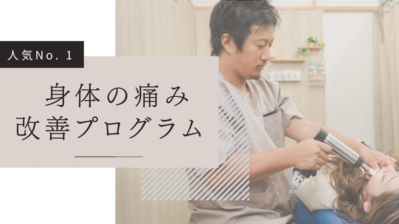 人気No. 1、身体の痛み改善プログラム